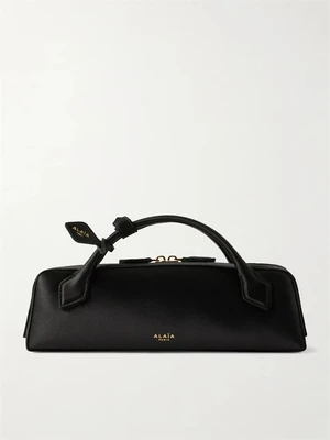 Атласный клатч Le Teckle Alaïa, черный 47323773