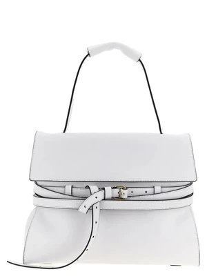 Сумка на плечо 'Tie Me' Moschino, белый 47339042