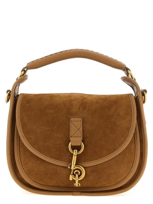 Кроссбоди-сумка «Messenger B Clip» BURBERRY, бежевый 47355361