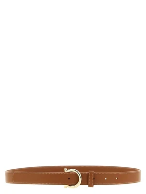 Ремень «Ганчини» Ferragamo, коричневый 47356610