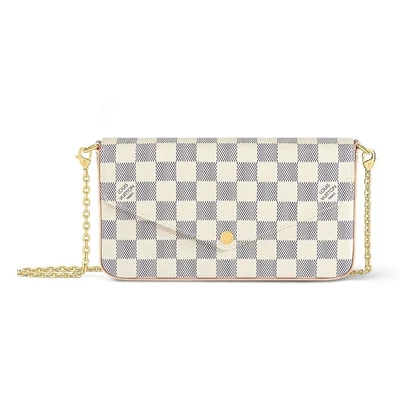 Клатч Louis Vuitton Felicie, кремовый 1451391