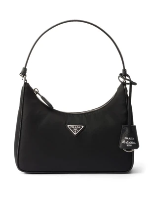 Мини-сумка Prada Re-Edition, черный 15684046