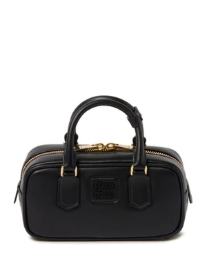 Мини-сумка Miu Miu с логотипом, черный 10037529