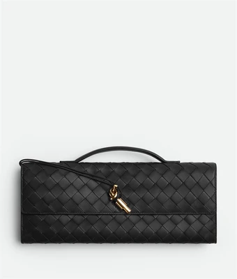 Клатч Andiamo Bottega Veneta, черный 21545352