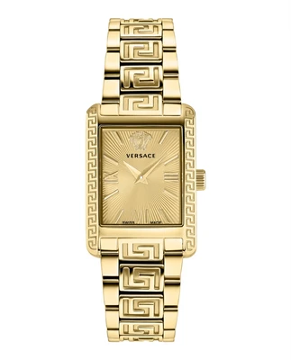 Часы Versace Tonneau, золотые 23588401