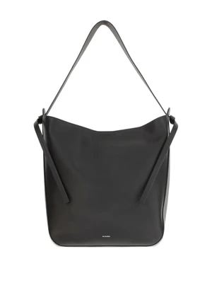 Кожаная сумка через плечо Jil Sander, черный 24580094