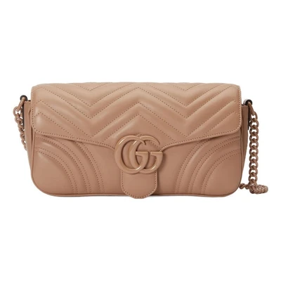 Сумка Gucci Marmont Matelass? Shoulder Bag, Розовый 21104614
