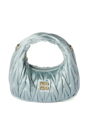 Сумка-шоппер Mini Wander Miu Miu, синий 23800967