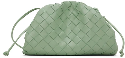 Зеленый мини-клатч-клатч Bottega Veneta 985030