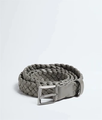 Пояс Solo BOTTEGA VENETA, серый 47358620