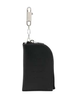 Кошелек с карабином Rick Owens, черный 11654524