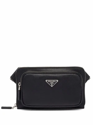 Сумка через плечо с логотипом Prada, черный 25846249