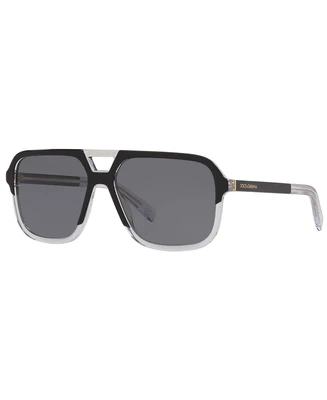 Поляризованные солнцезащитные очки, dg4354 58 Dolce & Gabbana, мульти 839530