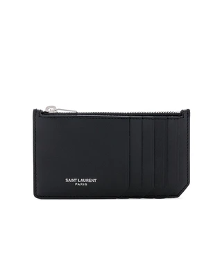 Картхолдер Saint Laurent, черный 6081371
