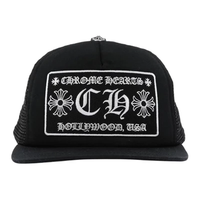 Chrome Hearts Ковбойская кепка Ch Hollywood, Black 27909961