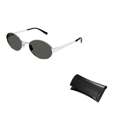 SAINT LAURENT Круглые солнцезащитные очки SL 692, Silver 28011783