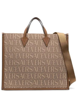 Versace сумка-тоут Versace Allover, коричневый 18050195