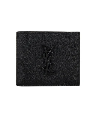 Кошелек Saint Laurent East West Monogram, черный 6081359