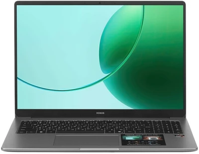 16" Ноутбук HONOR MagicBook X16 AMD 2025 серый 5633162