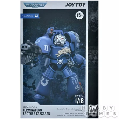 Фигурка JoyToy. Warhammer 40,000: Ultramarines Terminators Brother Caesaran 125187