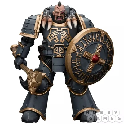 Фигурка JoyToy. Warhammer 30,000: Space Wolves Grey Slayer Pack Huscarl 148219