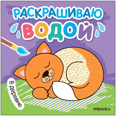 Раскрашиваю водой. В деревне 9786205000000