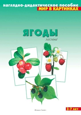 Мир в картинках. Ягоды лесные. 9786749000000