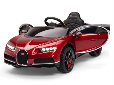 Детский электромобиль Bugatti Chiron 2.4G - RED - HL318 HL318-LUX-RED-PAINT