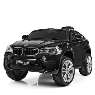 Детский электромобиль BMW X6M Black - JJ2199 JJ2199-BLACK-PAINT