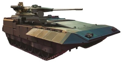 Ф-15657 Плакат вырубной А3. Военная техника. БМП Т-15 Армата. Двухсторонний - группа Военная техника 424931621