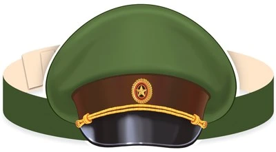 МА-12643 Маска-ободок. Фуражка офицерская (с УФ-лаком) 528887405