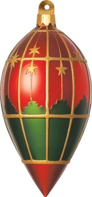 М-17488 Вырубная фигурка. Елочная игрушка (двухсторонняя, ВД-лак) 1321954715
