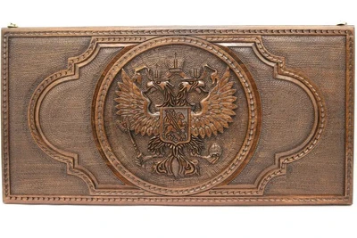 Нарды резные "Герб РФ 1", Simonyan 1545399165