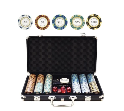 Набор для покера Monte Carlo на 300 фишек 716372721