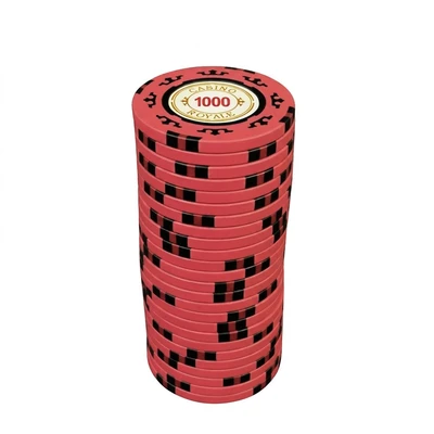 Фишки для игры в покер Casino Royale номиналом 1000 (25шт) 1361186853