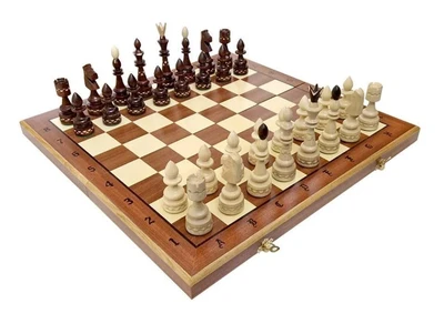 u119FШахматы "Индия-3" 50 см маркетри, Madon (деревянные, Польша) 337278867