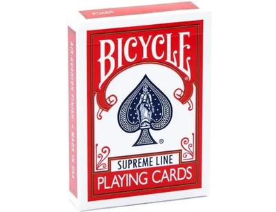 Карты "Bicycle Supreme Line Standard Index red" 2108165409