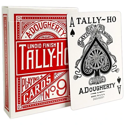 Карты "Tally-Ho Standard Index red Fan" 289391075