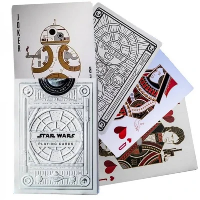 Карты "Theory11 Star Wars Playing Cards - Silver Special Edition - the Light Side" 422564586