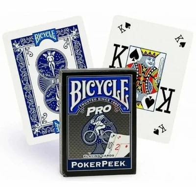 Карты "Bicycle Pro Standard Index Blue" 984710160