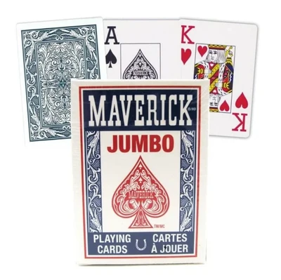 Карты "Maverick jumbo blue" 93227178