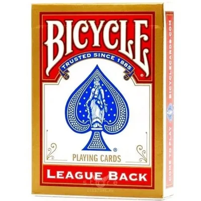Карты "Bicycle Standard League Back red" 1936685694