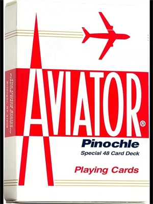 Карты "Aviator pinochle red" 1382893656