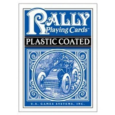 Карты "Plastic - Coated Rally Playing Cards blue" 863718054