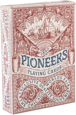 Карты "Ellusionist Pioners red" 1457866255