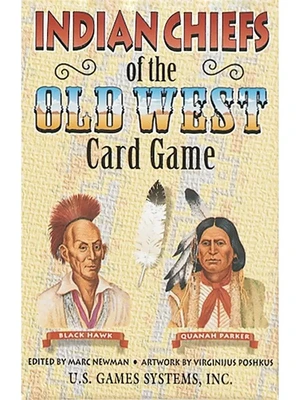 Карты "Indian Chiefs of the Old West Game & Playing Cards" 631970333