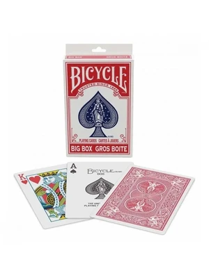 Карты "Bicycle Big Box Red" 1073892103