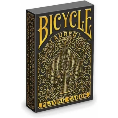 Карты "Bicycle Standard Index Aureo Black" 387084704