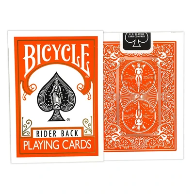 Карты "Bicycle rider back standard poker plaing cards Orange back" 799052994