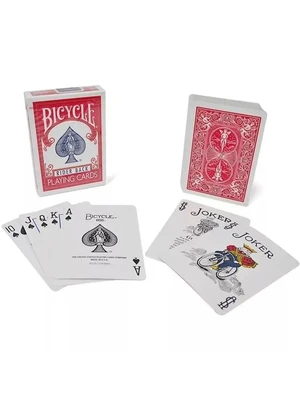 Карты "Bicycle rider back 808 standard poker playing cards red/blue" 684189202